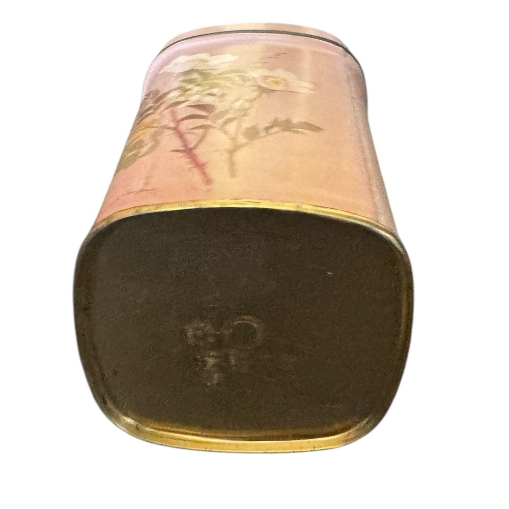 Small Floral Decorative Tin - Picture 8 of 9